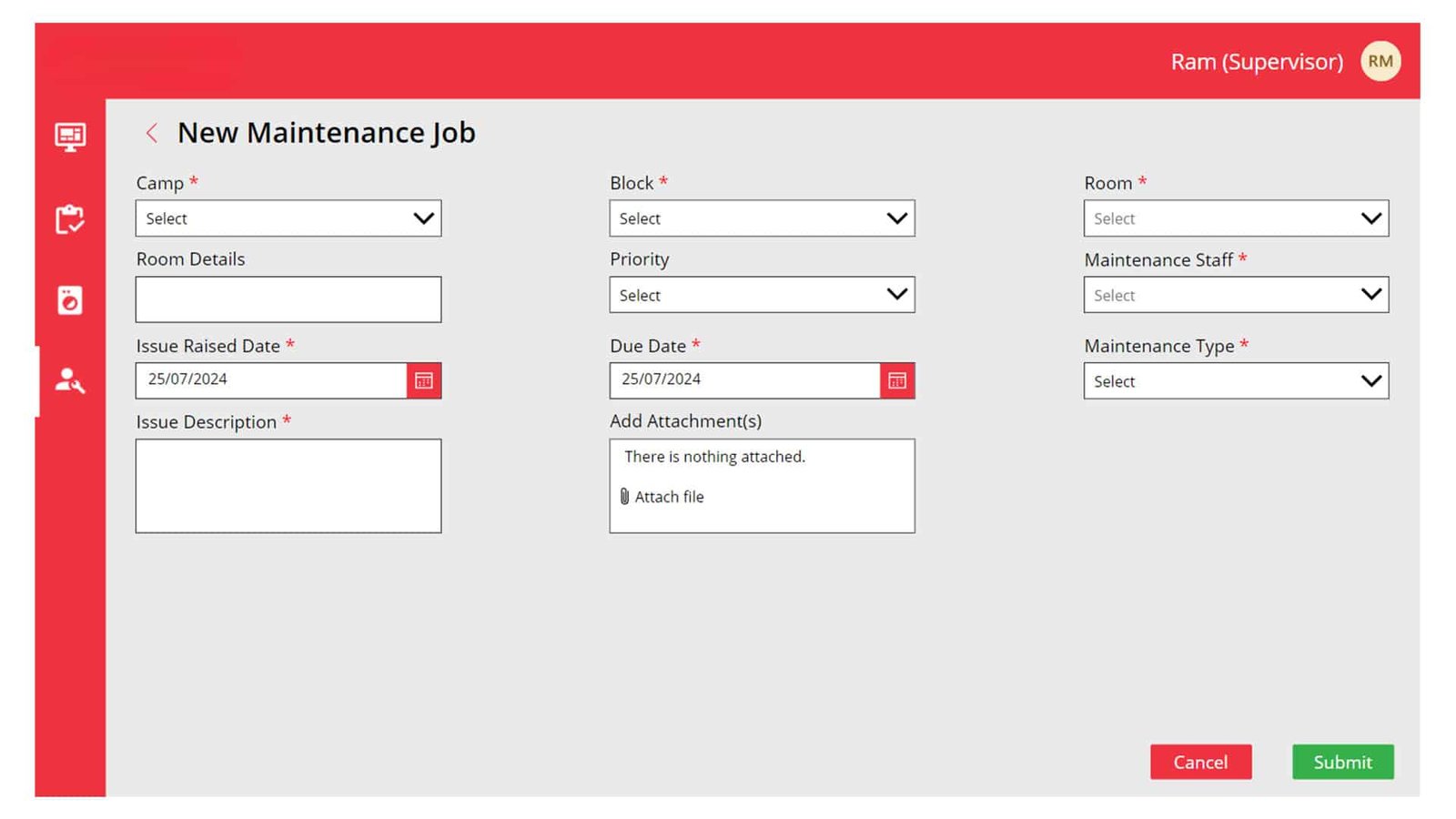 Creation of a Maintenance System for Company-wide Issue Reporting