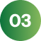 Green circular icon with the number 03