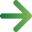 Small green and white diagonal swoosh icon graphic