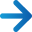 Small white diagonal arrow icon shape decoration